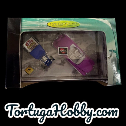 2002 - Hot Wheels - Woodward Ave - 50's Cadillac & 30's Street Rod Pickup