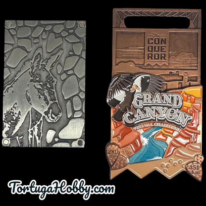 The Conqueror - The Grand Canyon - High Quality Finishers Medal.