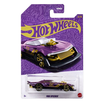 2024 - Hot Wheels - 57th Anniversary - Mod Speeder - Pearl & Chrome