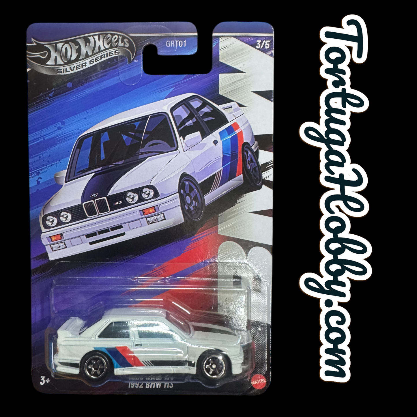 2025 - Hot Wheels Silver Series BMW Themed Set of 5 M1, M2, M3, M4, M5