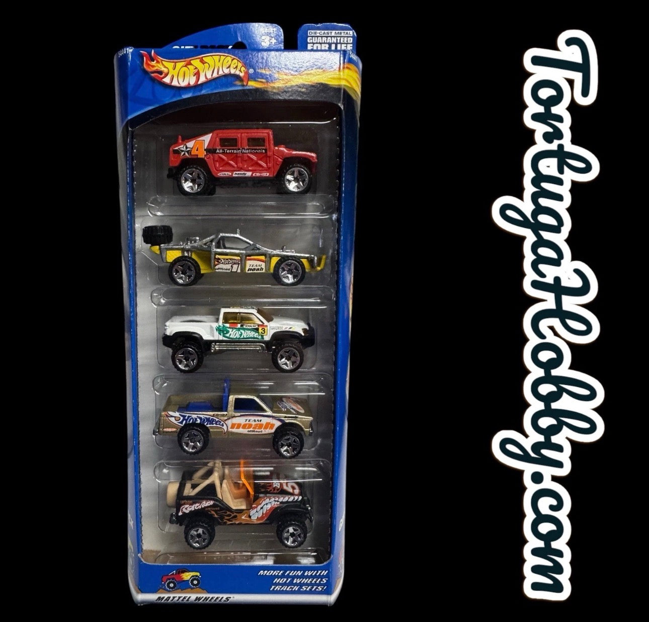 2002 - Hot Wheels - All Terrain 5 Car Gift Pack - 1:64 Scale Diecast