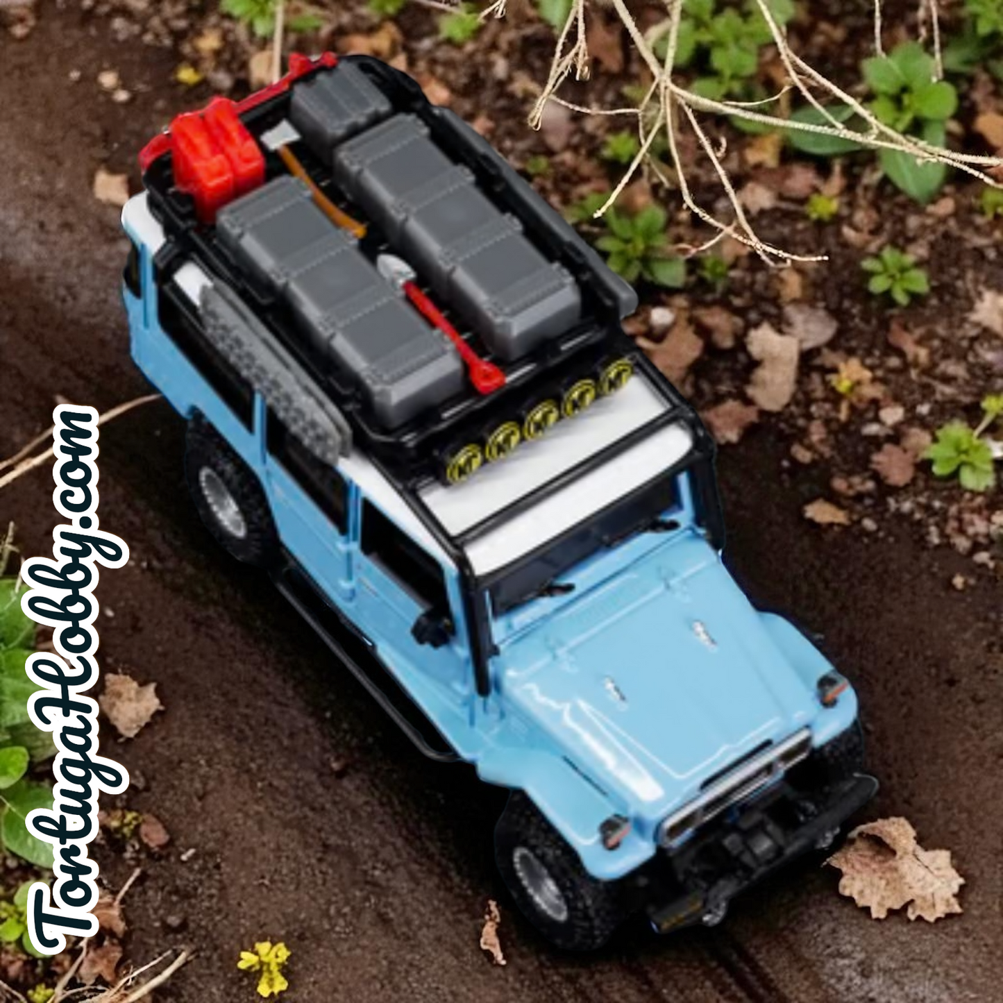 2025 - Hot Wheels - Elite 64 - Mod Shop 1982 Custom Toyota Land Cruiser FJ45