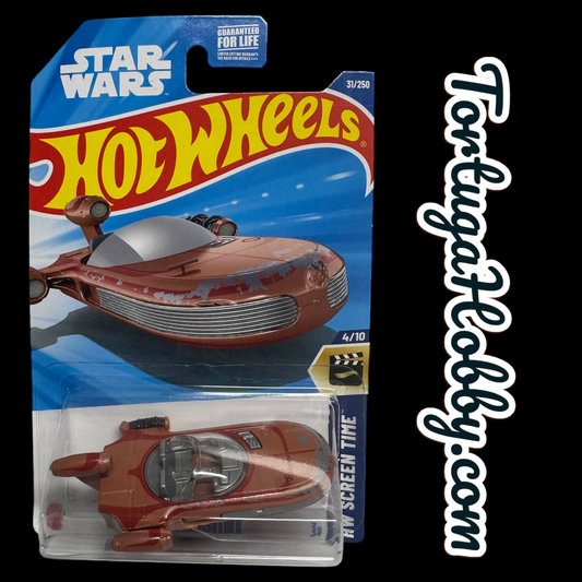 2025 - X-34 Landspeeder 31/250 Hot Wheels STAR WARS Screen Time 4/10 HYW84