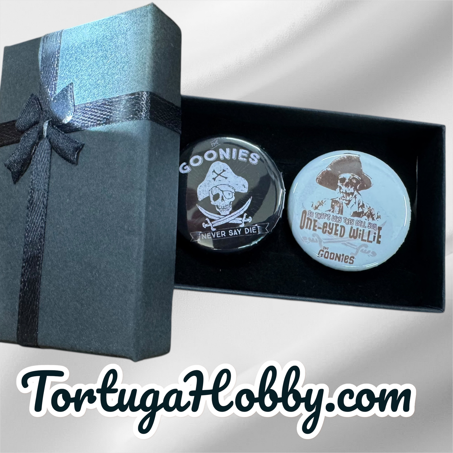 The Goonies One Eyed Willy 1.25” Button Set