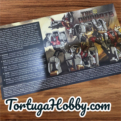2022 Royal Mail First Day Cover Featuring the Dinobots Stamp Collection