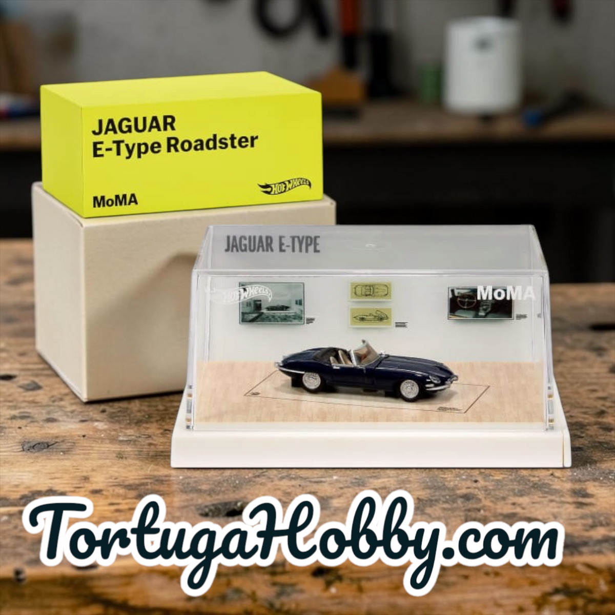 2024 - Hot Wheels  - MoMA - Jaguar E-Type Roadster