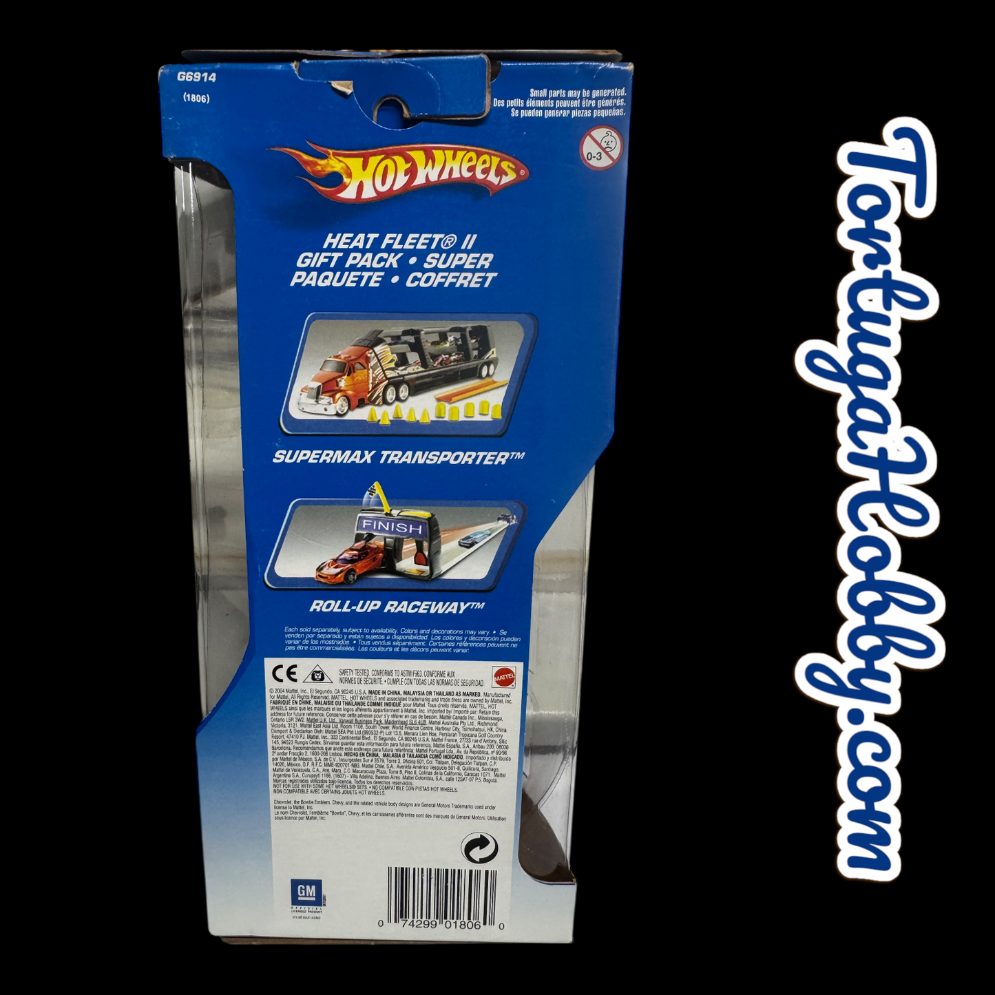 2004 Hot Wheels Heat Fleet II - 1:64 Scale - 5 Car Set