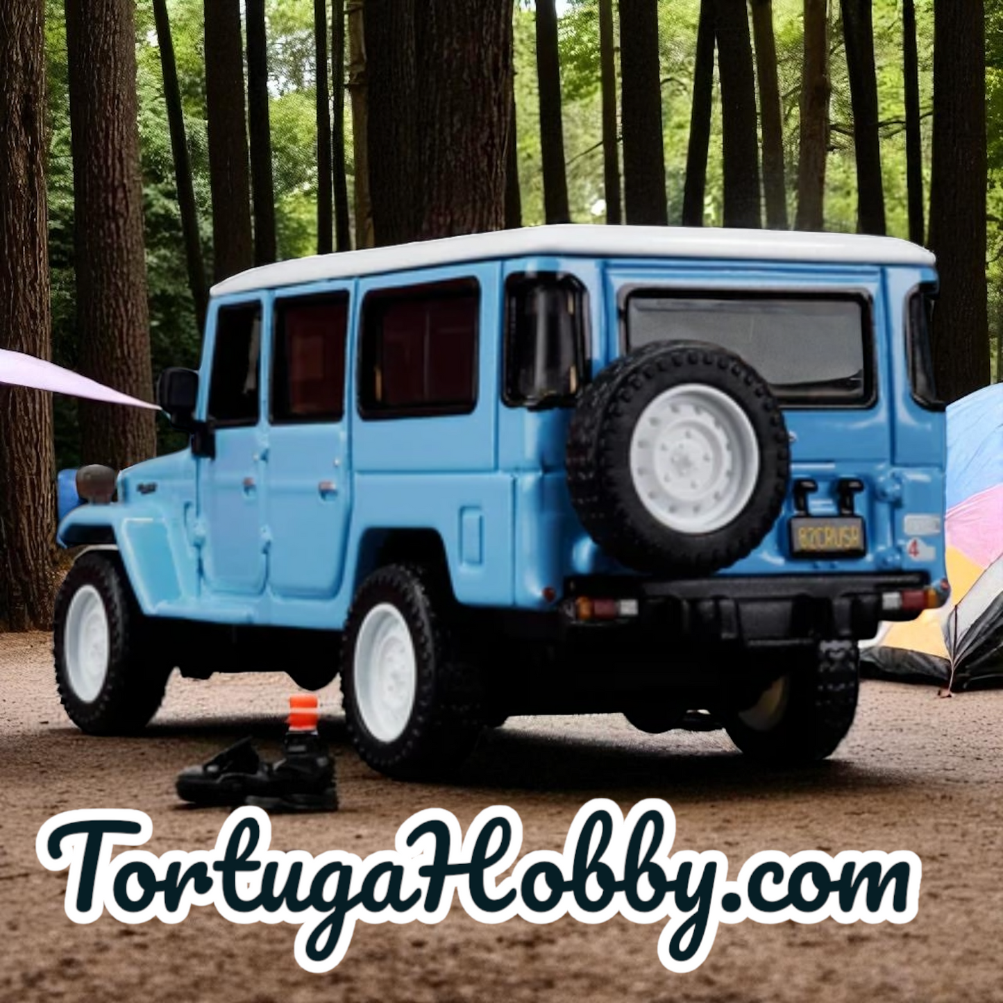 2025 - Hot Wheels - Elite 64 - Mod Shop 1982 Custom Toyota Land Cruiser FJ45