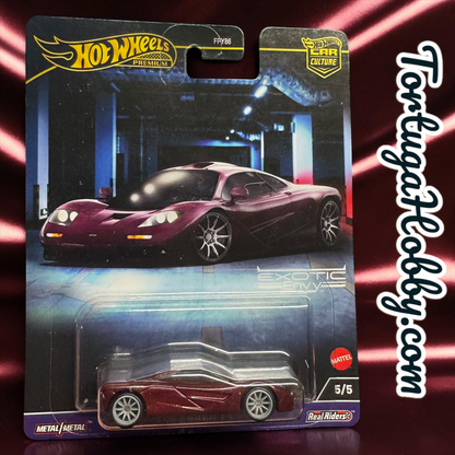 Hot Wheels - Exotic Envy - Car Culture - McLaren F1