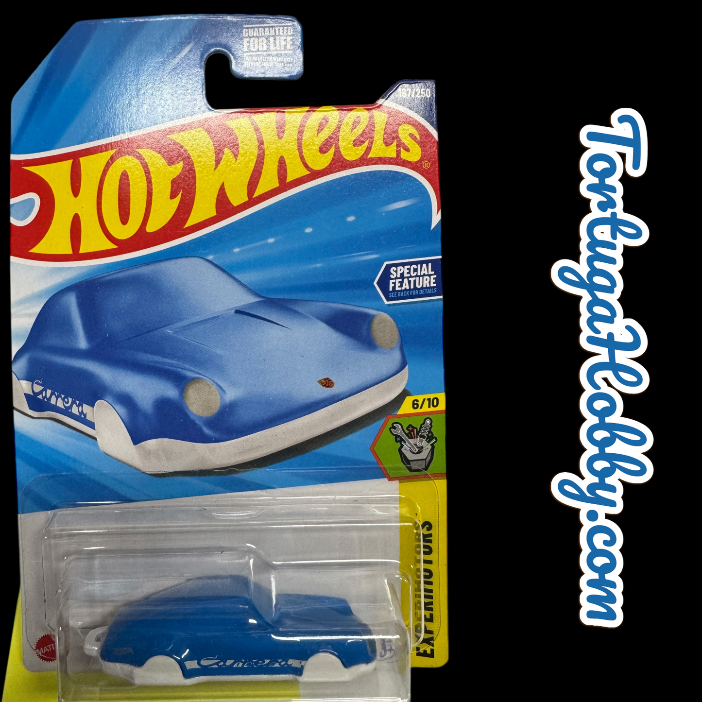 2025 - Hot Wheels Porsche 911 Carrera Clip HW Experimotors 6/10 #187/250