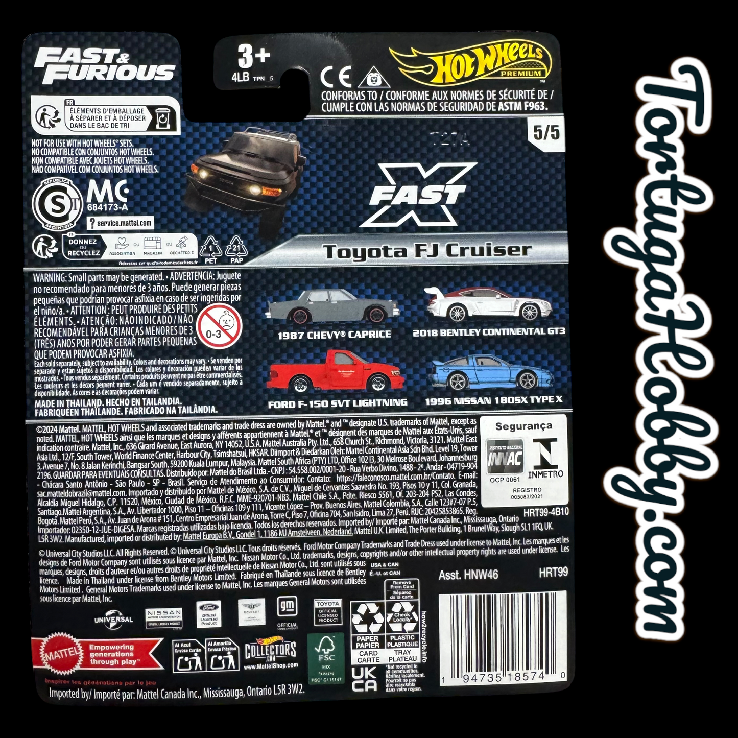 2023 - Hot Wheels Premium - Fast & Furious - Toyota FJ Cruiser