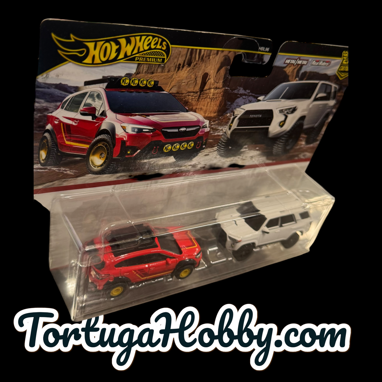 2025 - Hot Wheels 2 pack Subaru Crosstrek , 2018 Toyota 4Runner