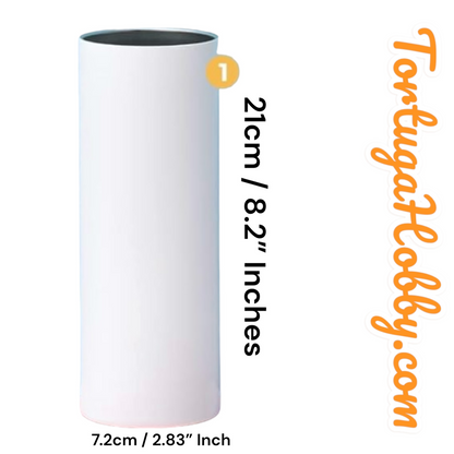Tumblers - Triceratops - Thin Stainless Steel 12 oz Tumbler