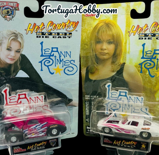 Racing Champions Hot Country Lee Ann Rimes 1963 CORVETTE & STREET ROD