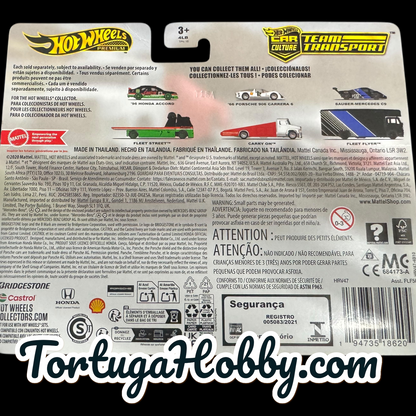 2020 - Hot Wheels Car Culture Team Transport Porsche 906 Carrera 6 With Carry On