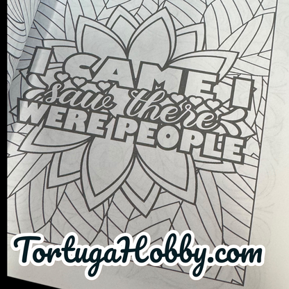 Art Therapy - Adult Coloring Book -  Coloring Book. 100+ Pages.
