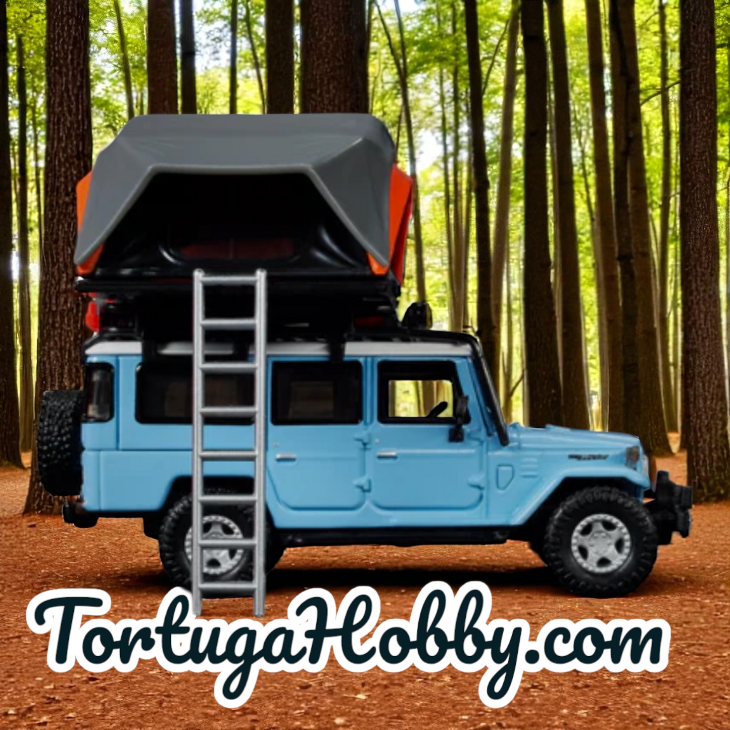 2025 - Hot Wheels - Elite 64 - Mod Shop 1982 Custom Toyota Land Cruiser FJ45