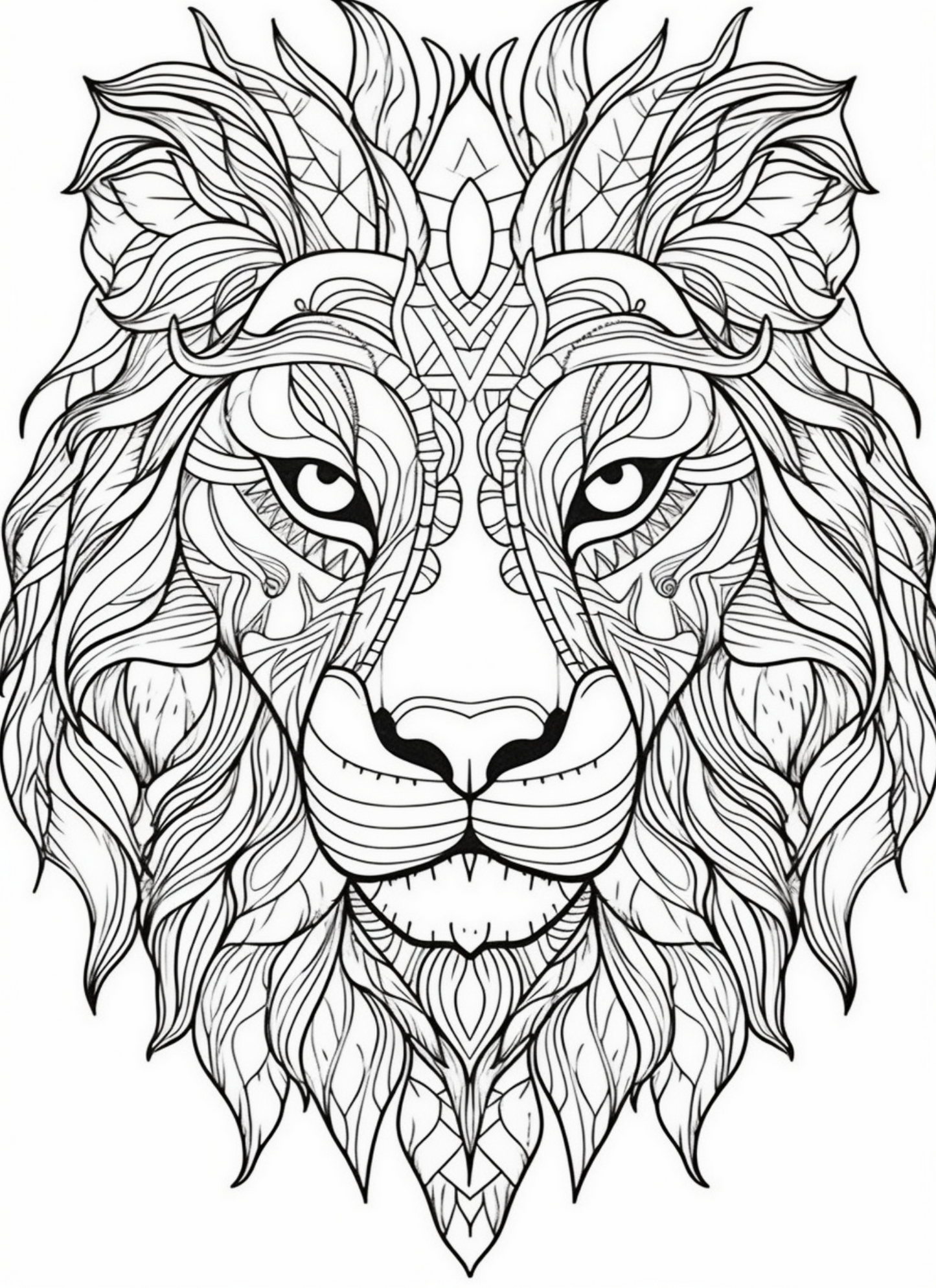 Coloring Book - My Animal Designs Adult Coloring Book