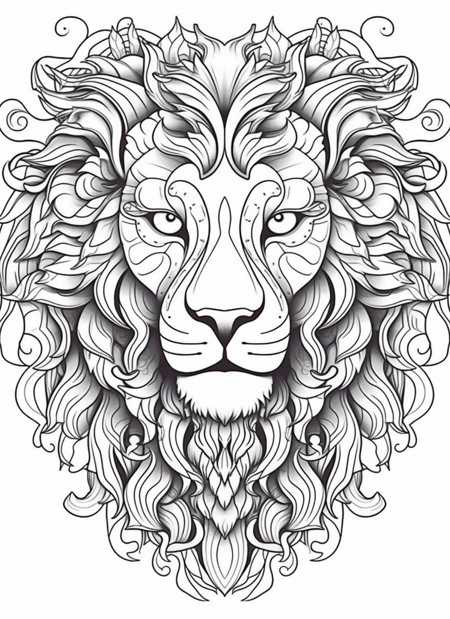 Coloring Book - My Animal Designs Adult Coloring Book