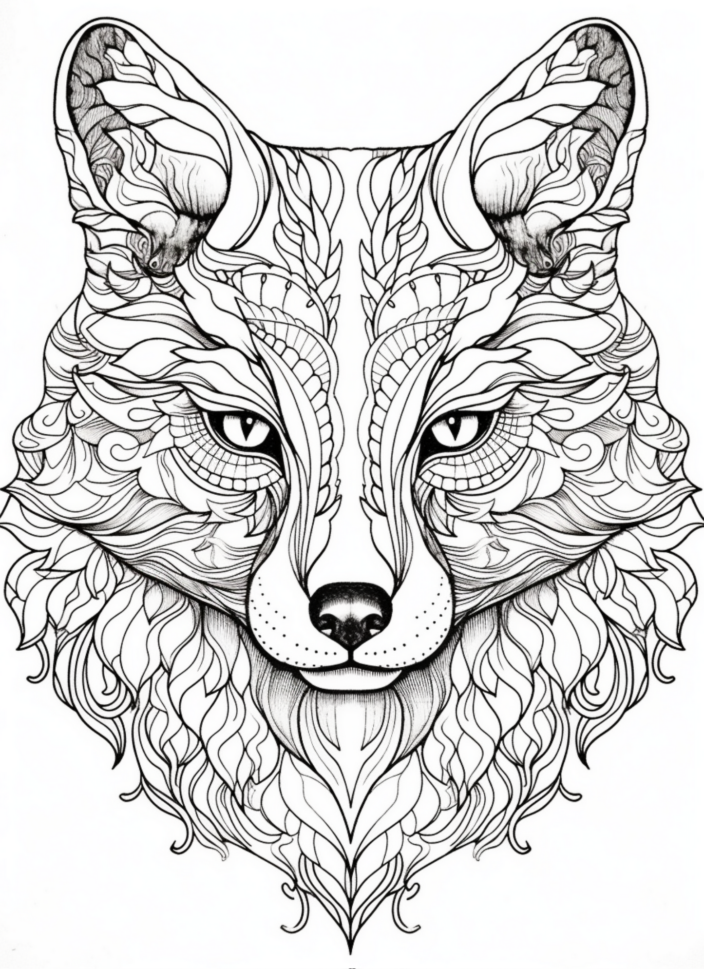 Coloring Book - My Animal Designs Adult Coloring Book