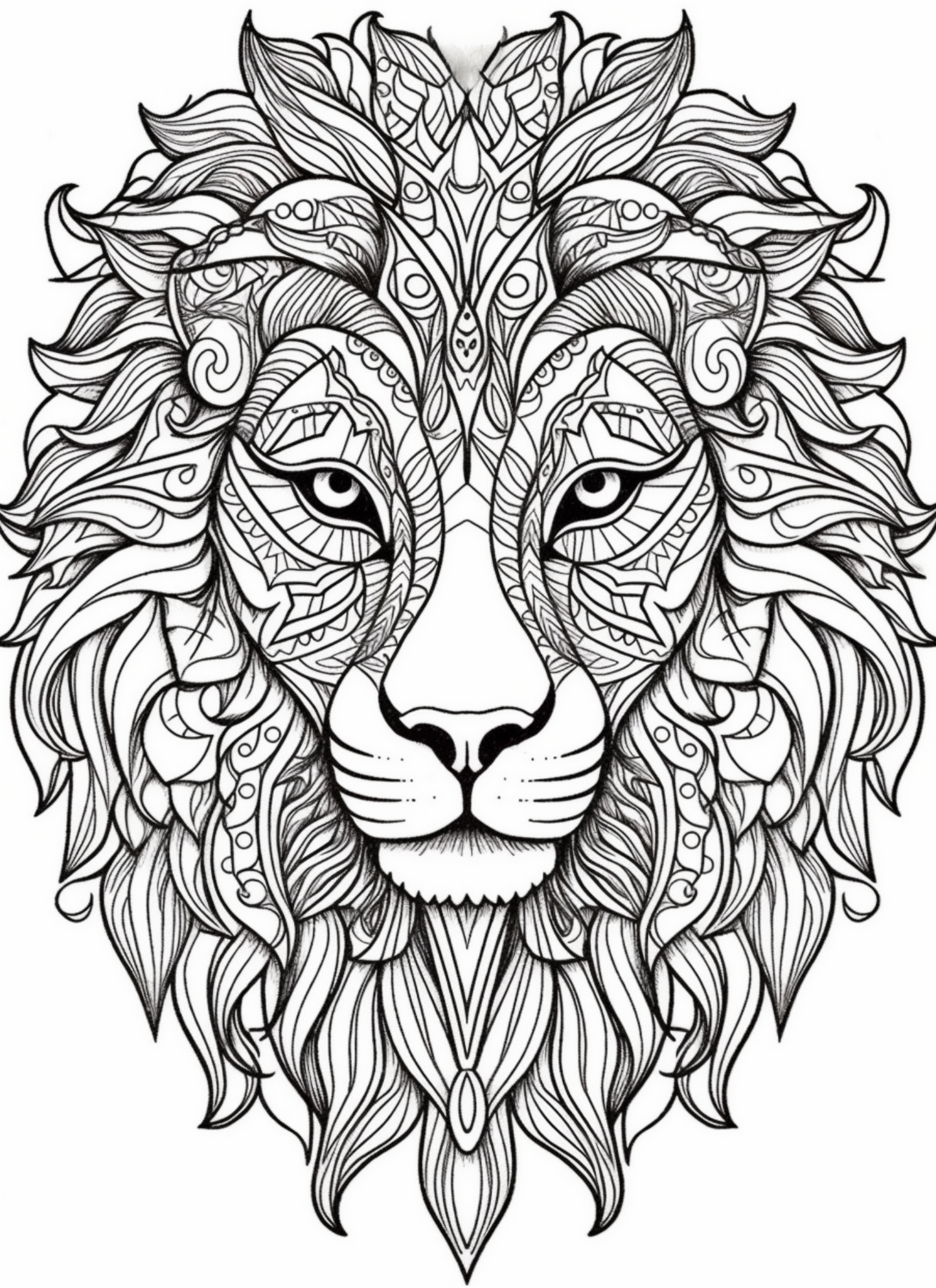 Coloring Book - My Animal Designs Adult Coloring Book