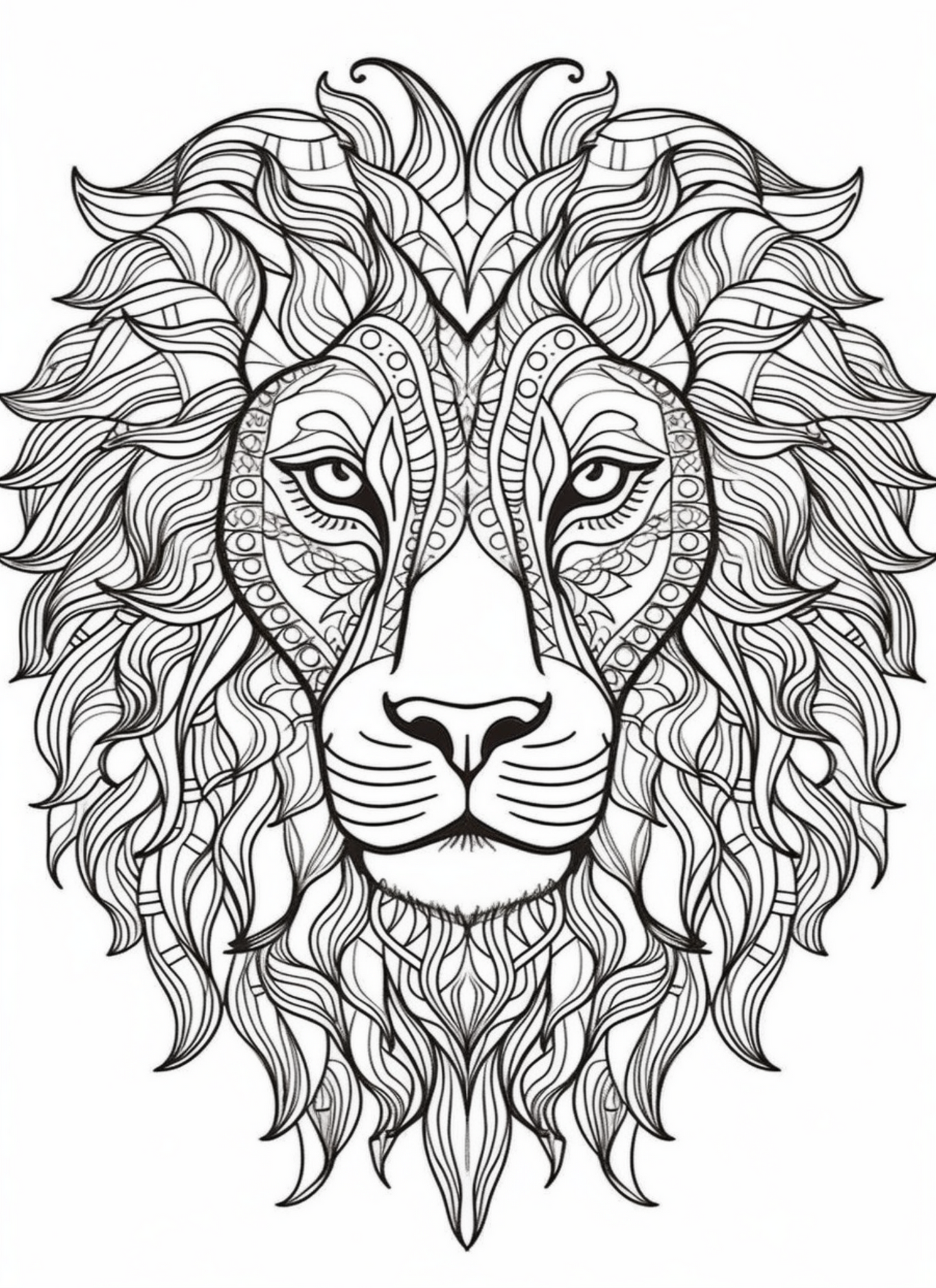 Coloring Book - My Animal Designs Adult Coloring Book