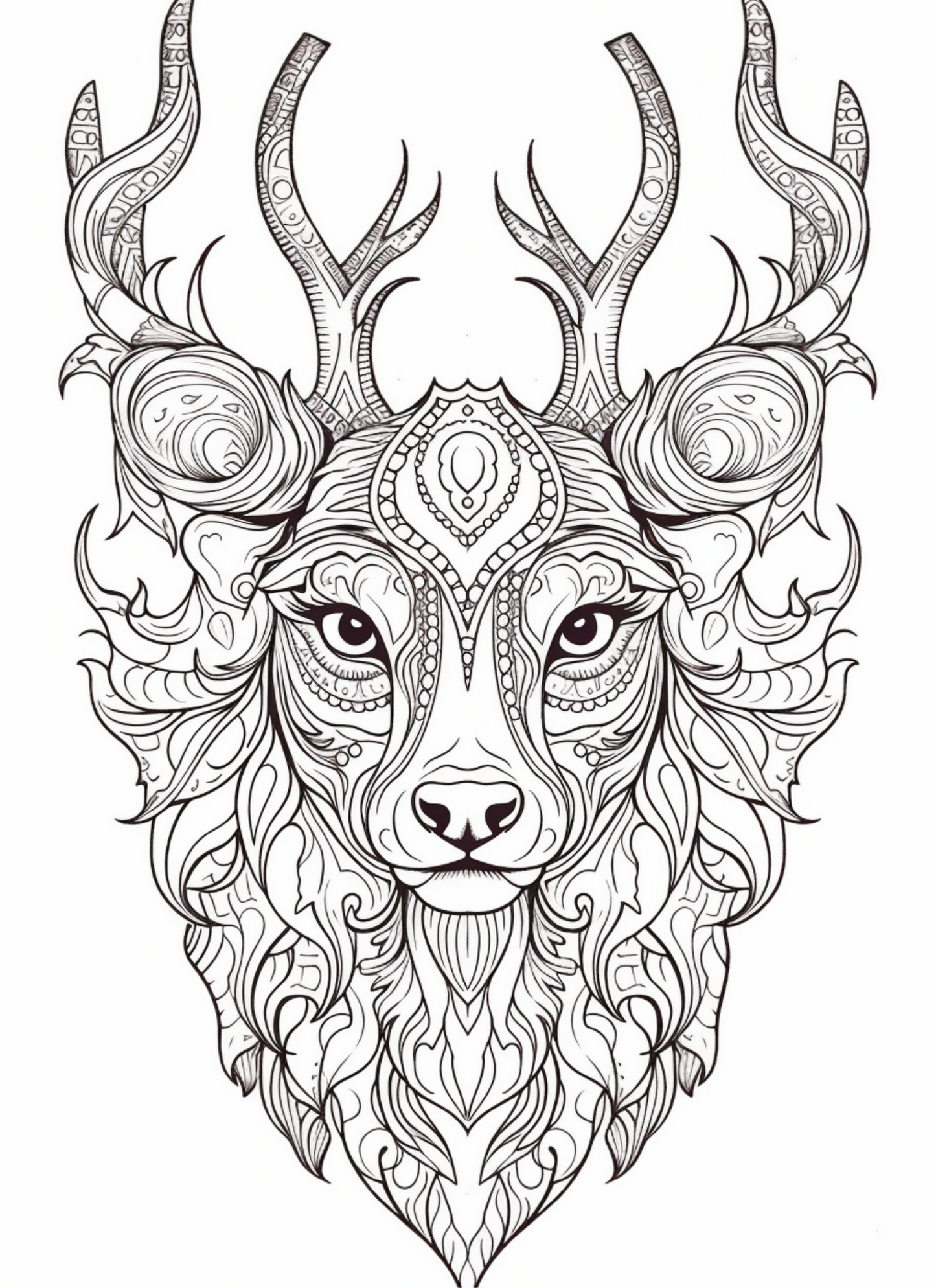 Coloring Book - My Animal Designs Adult Coloring Book