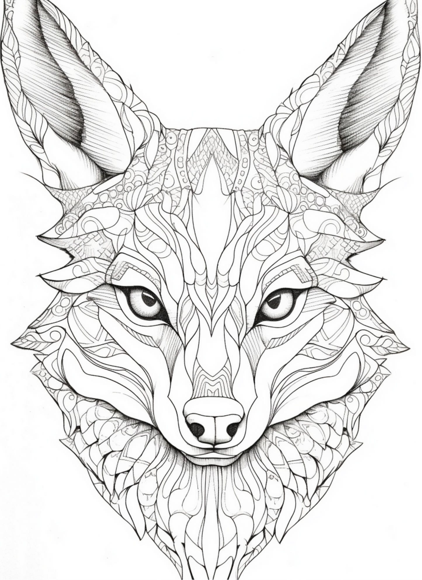 Coloring Book - My Animal Designs Adult Coloring Book