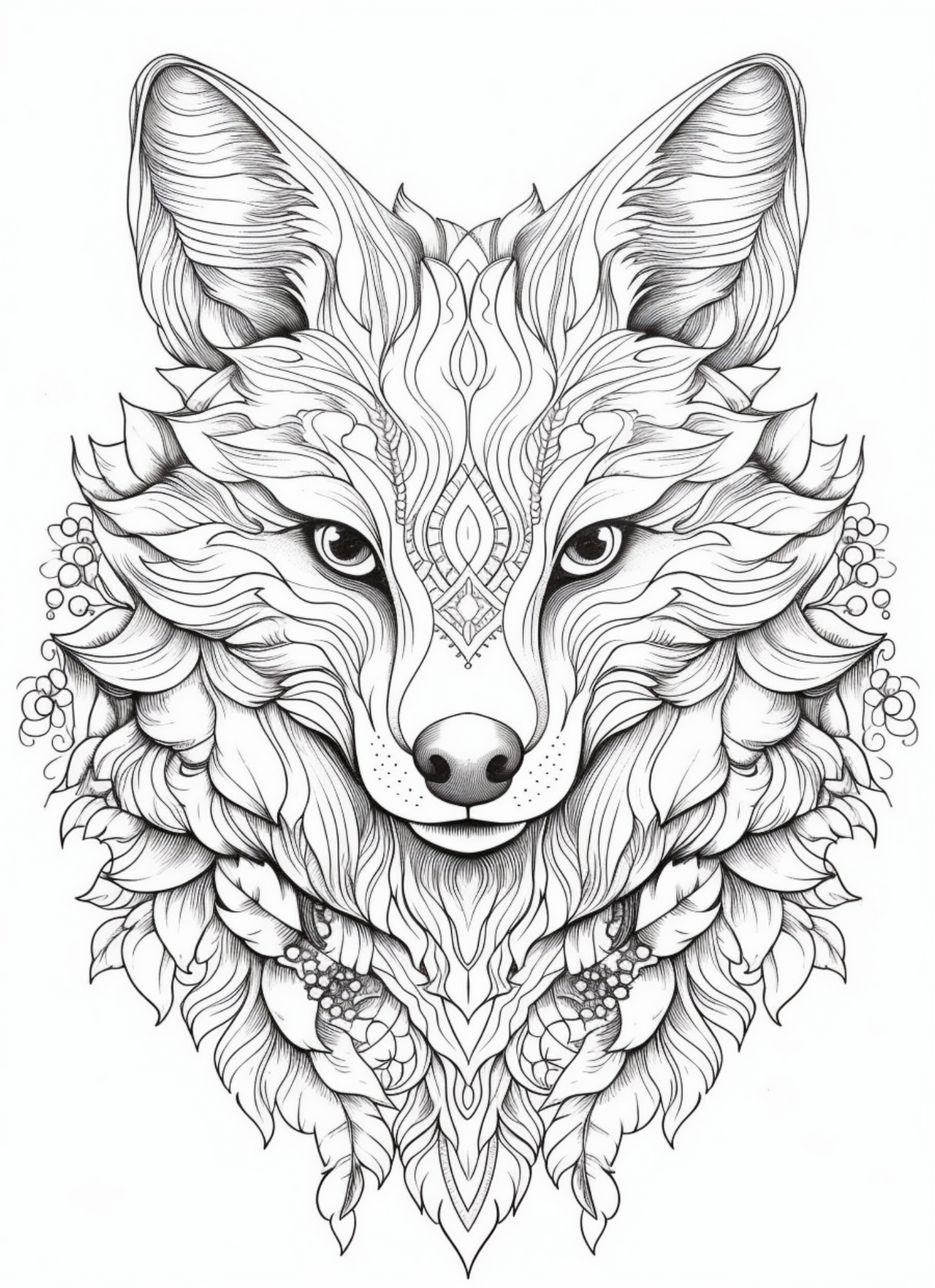 Coloring Book - My Animal Designs Adult Coloring Book