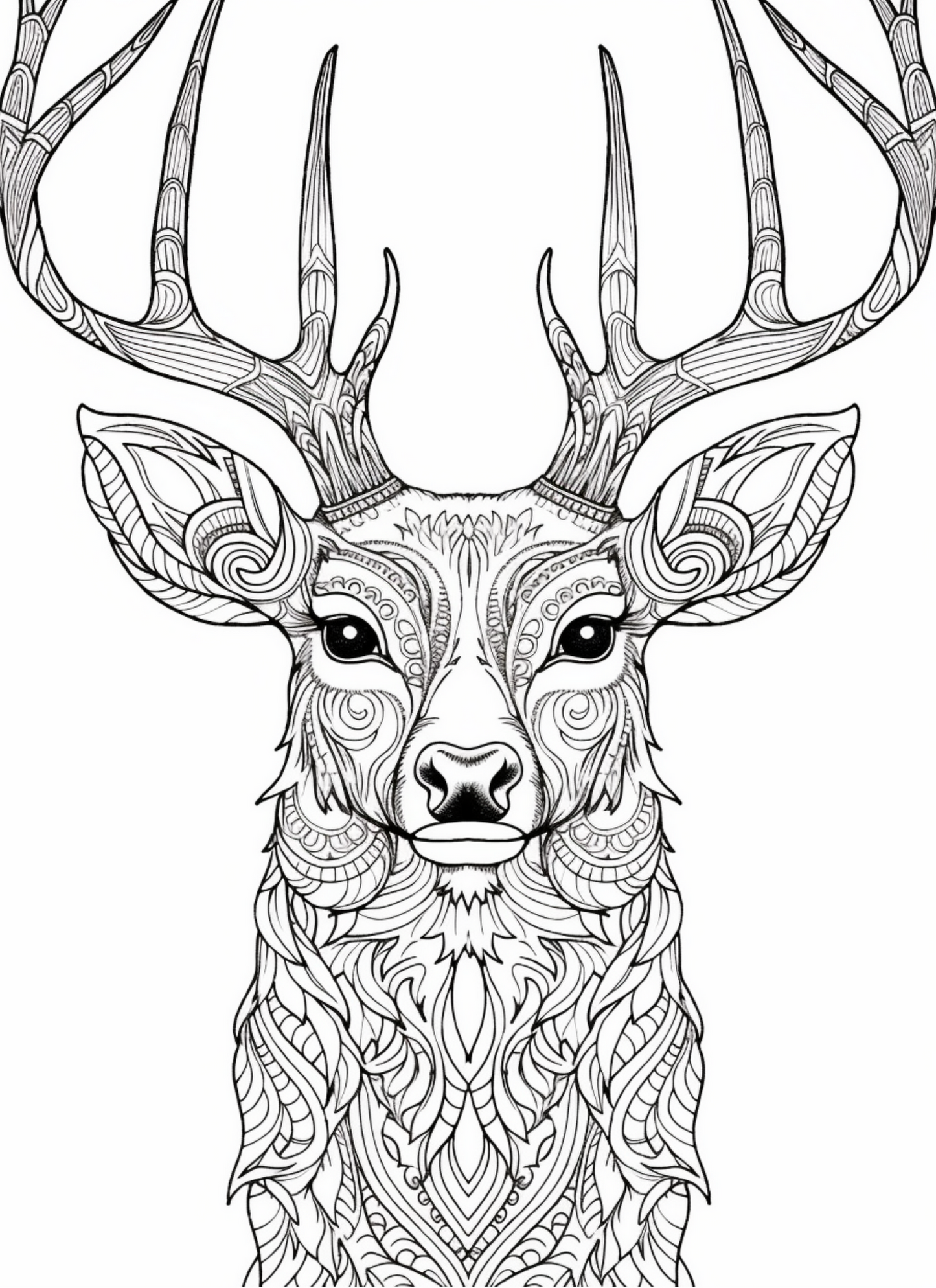 Coloring Book - My Animal Designs Adult Coloring Book