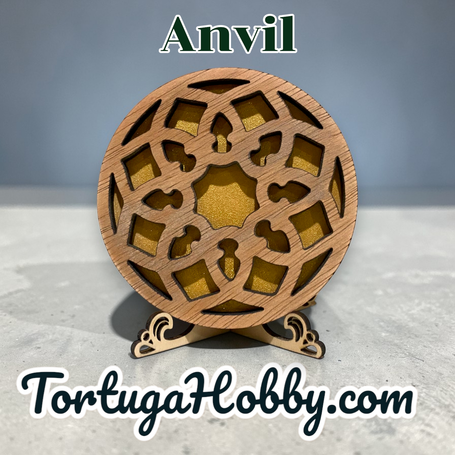 Cut Out Wood Coasters