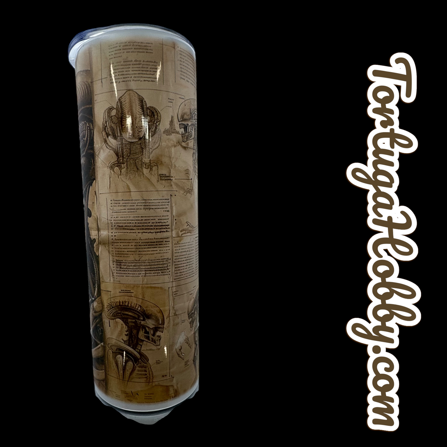 Vintage Xenomorph - 20oz Artisan Tumbler