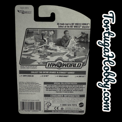 2000 - Hot Wheels - 4 Car Set - Spares & Strikes Set