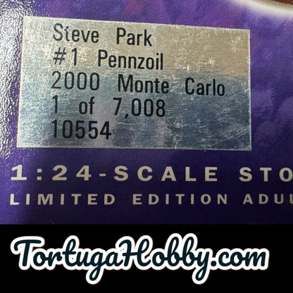 Steve Park Diecast 1:24 NASCAR 2000 Monte Carlo - 7,000 Limited Edition