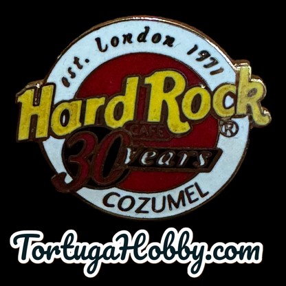 2001 - Hard Rock Cafe - Cozumel - Old School HRC Logo Pin