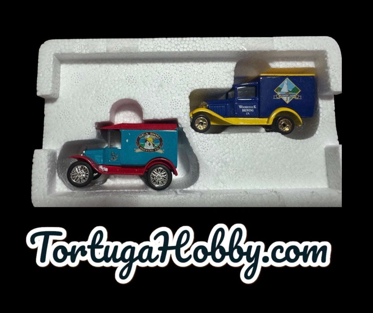 Matchbox American Micro Breweries- Woodstock & Sea Dog Vintage Trucks - 1:43