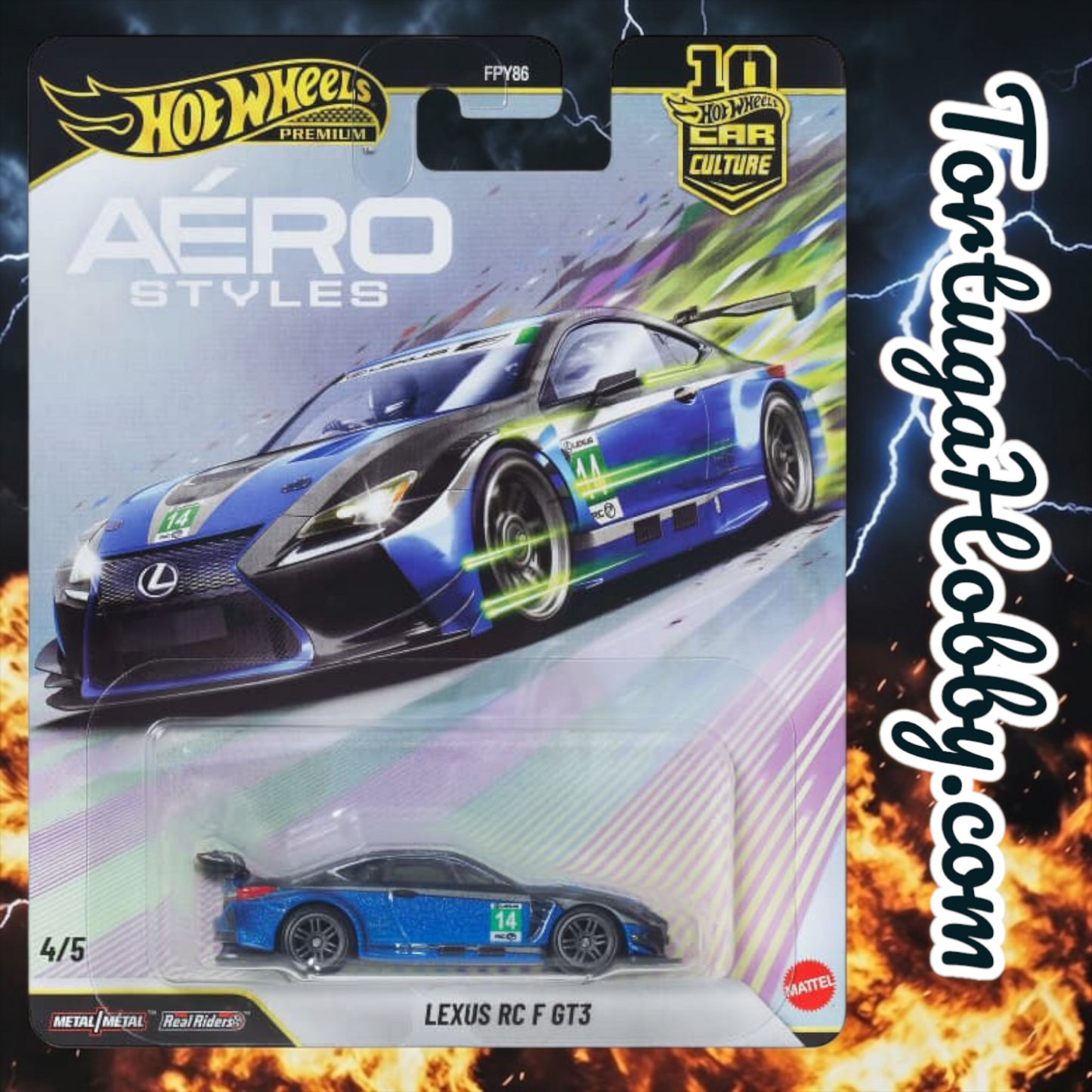 2026 - Hot Wheels Premium - Aero Styles - Lexus RC F GT3