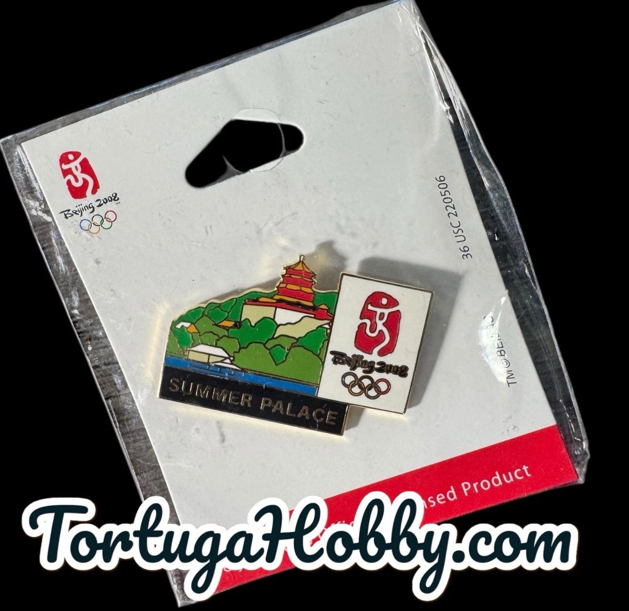 2008 Beijing Official Olympic Pin - Summer Palace