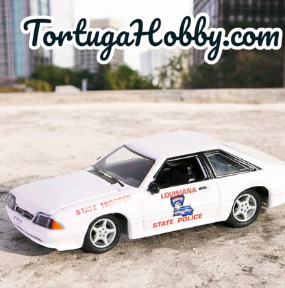 2023 - 1/64 1993 Ford Mustang SSP, Louisiana State Police, Hot Pursuit Series 45