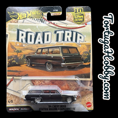 2026 - Hot Wheels - Car Culture 10th Anniversary Road Trip Set of 5