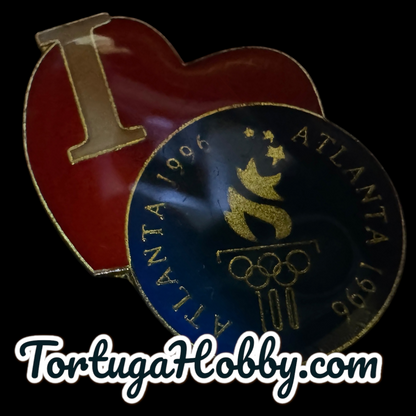 1996 Atlanta Centennial Official Olympic Pins - 3 Pins Included