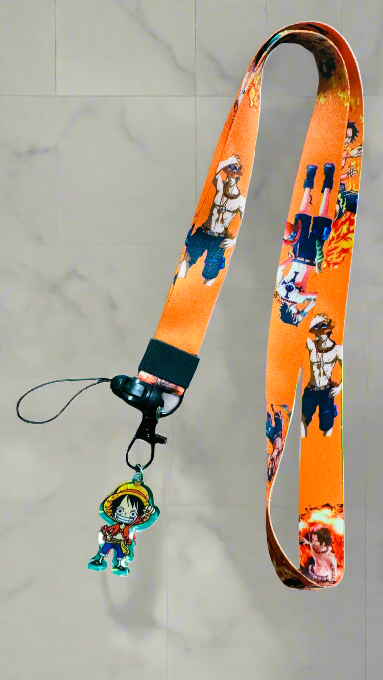 Lanyards - One Piece - Monkey D. Luffy Lanyard & Keychain Gift Set