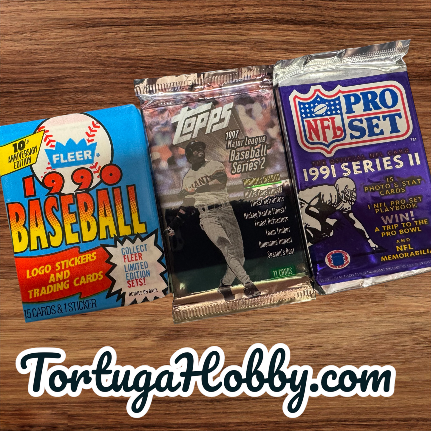 No Gimmicks - 20 Sealed Vintage Sports Packs. Only 50 Cents A-Piece!!!