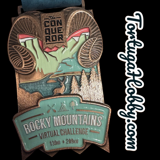 The Conquerors - Virtual Adventure Medals - Rocky Mountains