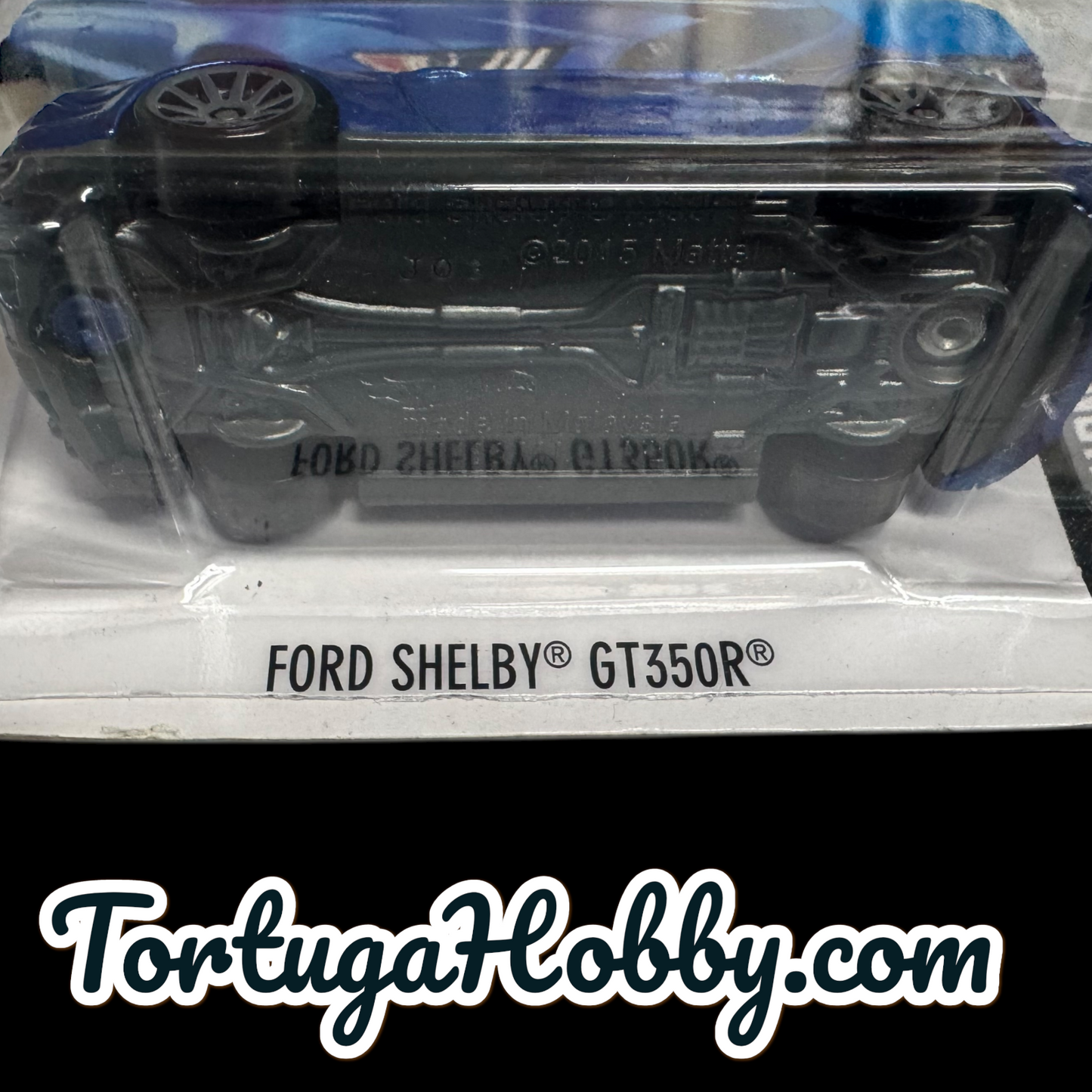 2016 -  Hot Wheels Night Burnerz 7/10 - Blue Ford Shelby GT350R  87/250