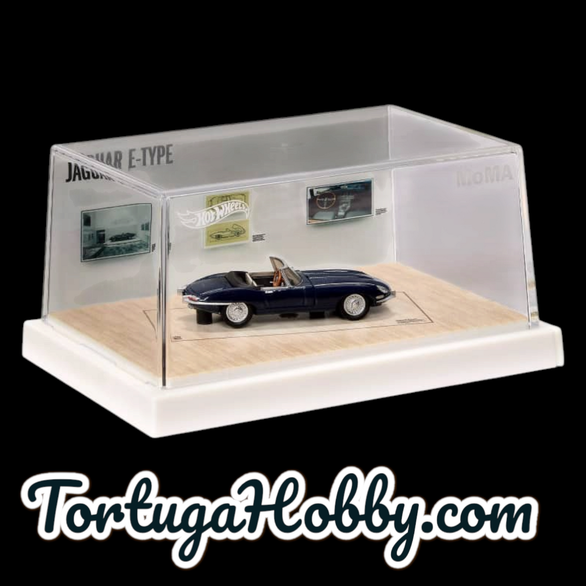 2024 - Hot Wheels  - MoMA - Jaguar E-Type Roadster