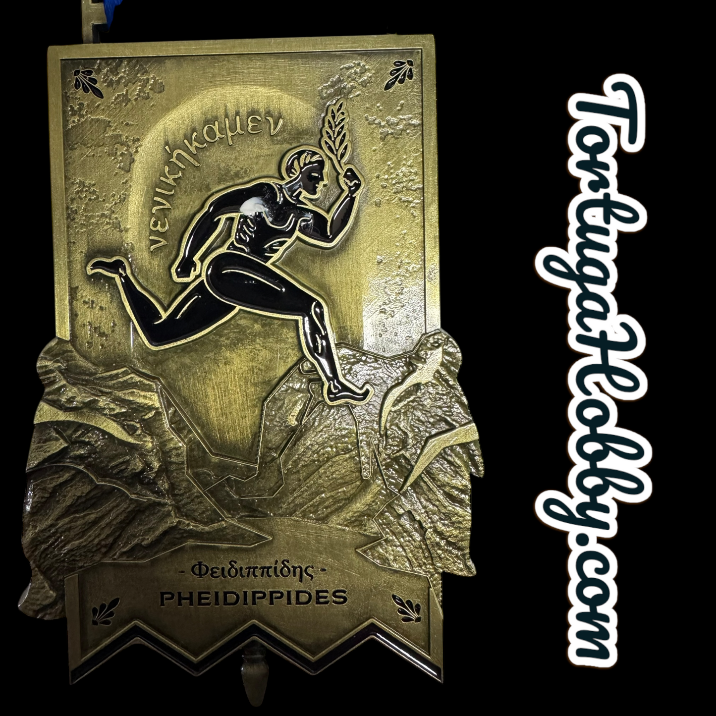 The Conqueror- Athens Greece - High Quality Finishers Medal.