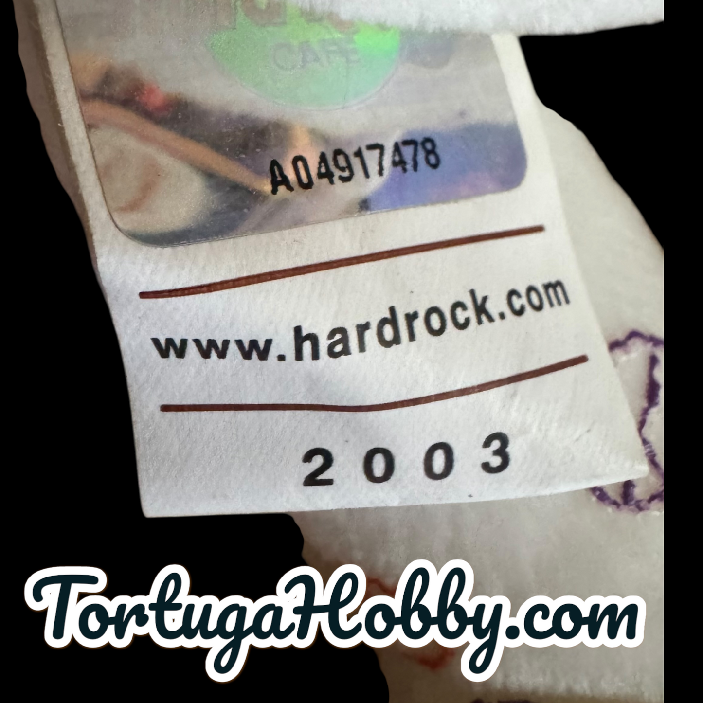 2003 - Hard Rock Café Bear - Amsterdam - Charlie Beara