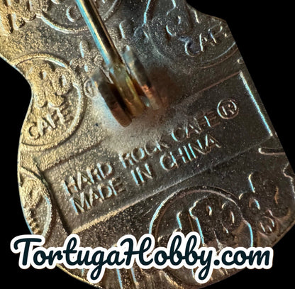 1998- Hard Rock Cafe - Cleveland - Classic Guitar Music Notes Pin
