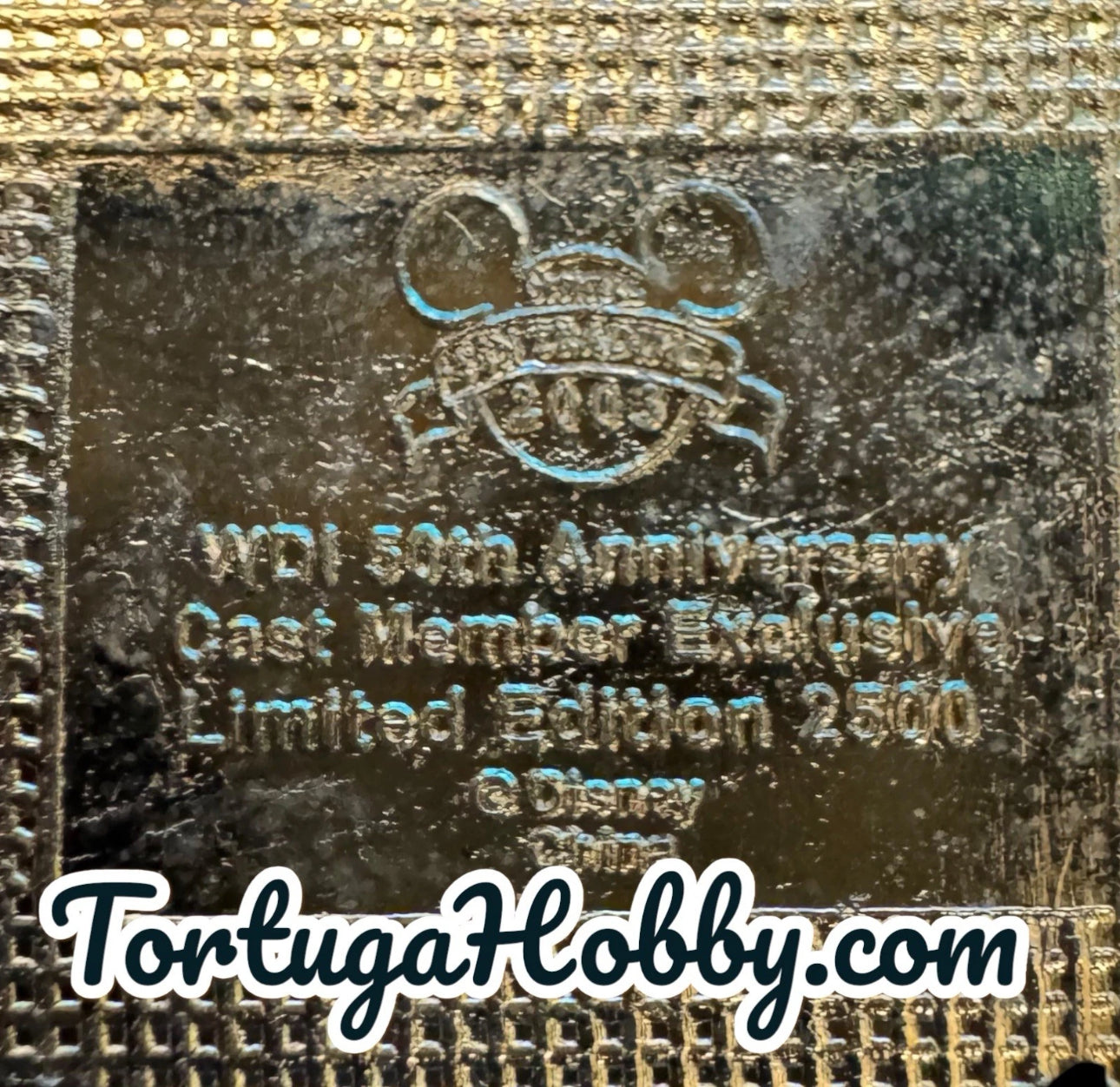Disney Pin - WDI - 50th Anniversary - Epcot Center (Gold) LE 2500